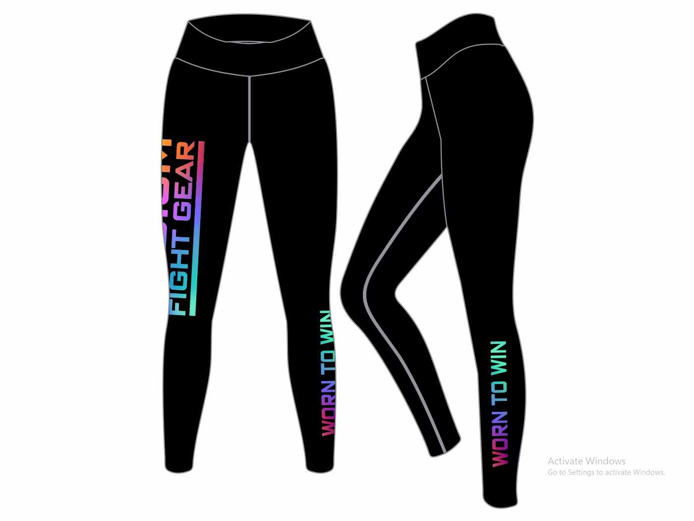 PODIUM LEGGINGS TEMPLATE WS