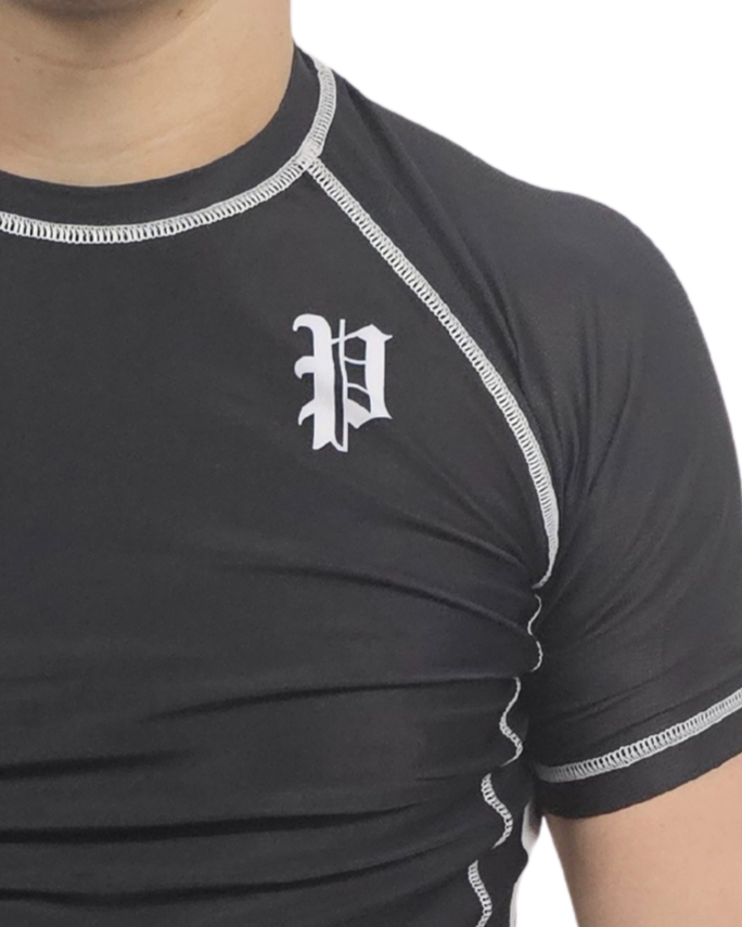 Podium Performance Rash Guards - Classic Black - SET