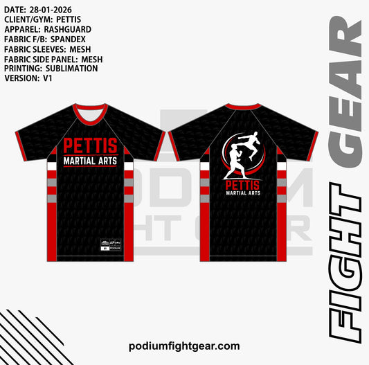 NOGI SHORTS RASHY SET - PETTIS MMA