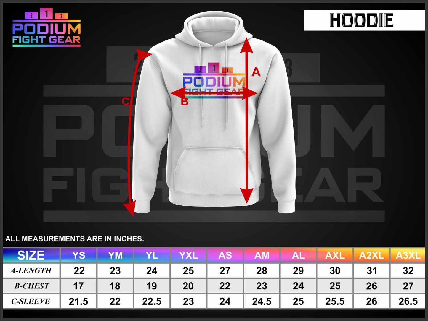 Hoodie - PETTIS MMA