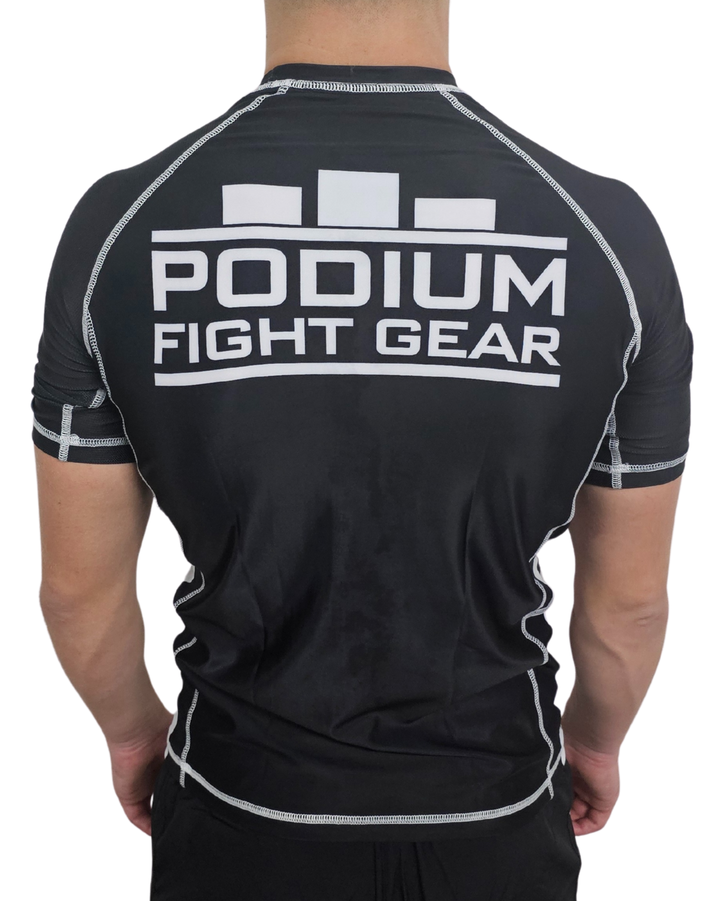 Podium Performance Rash Guards - Classic Black - SET