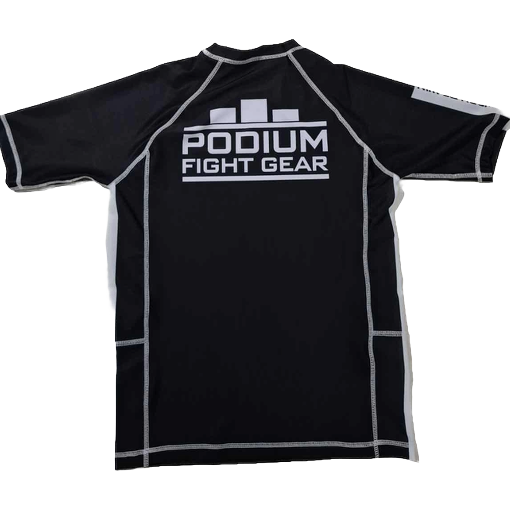 Podium Performance Rash Guards - Classic Black - SET