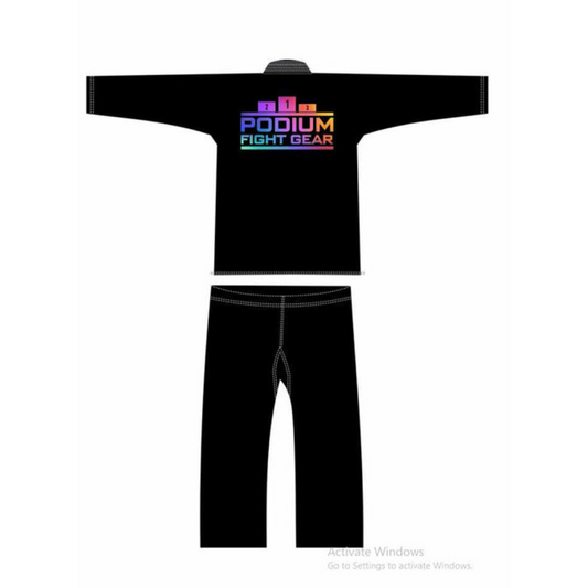 PODIUM BJJ GI UNIFORM TEMPLATE