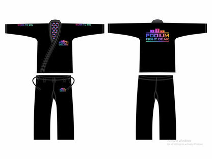 PODIUM BJJ GI UNIFORM TEMPLATE