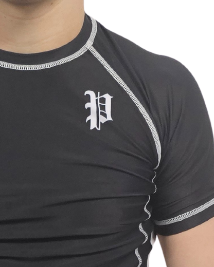 Podium Performance Rash Guards - Classic Black - SET