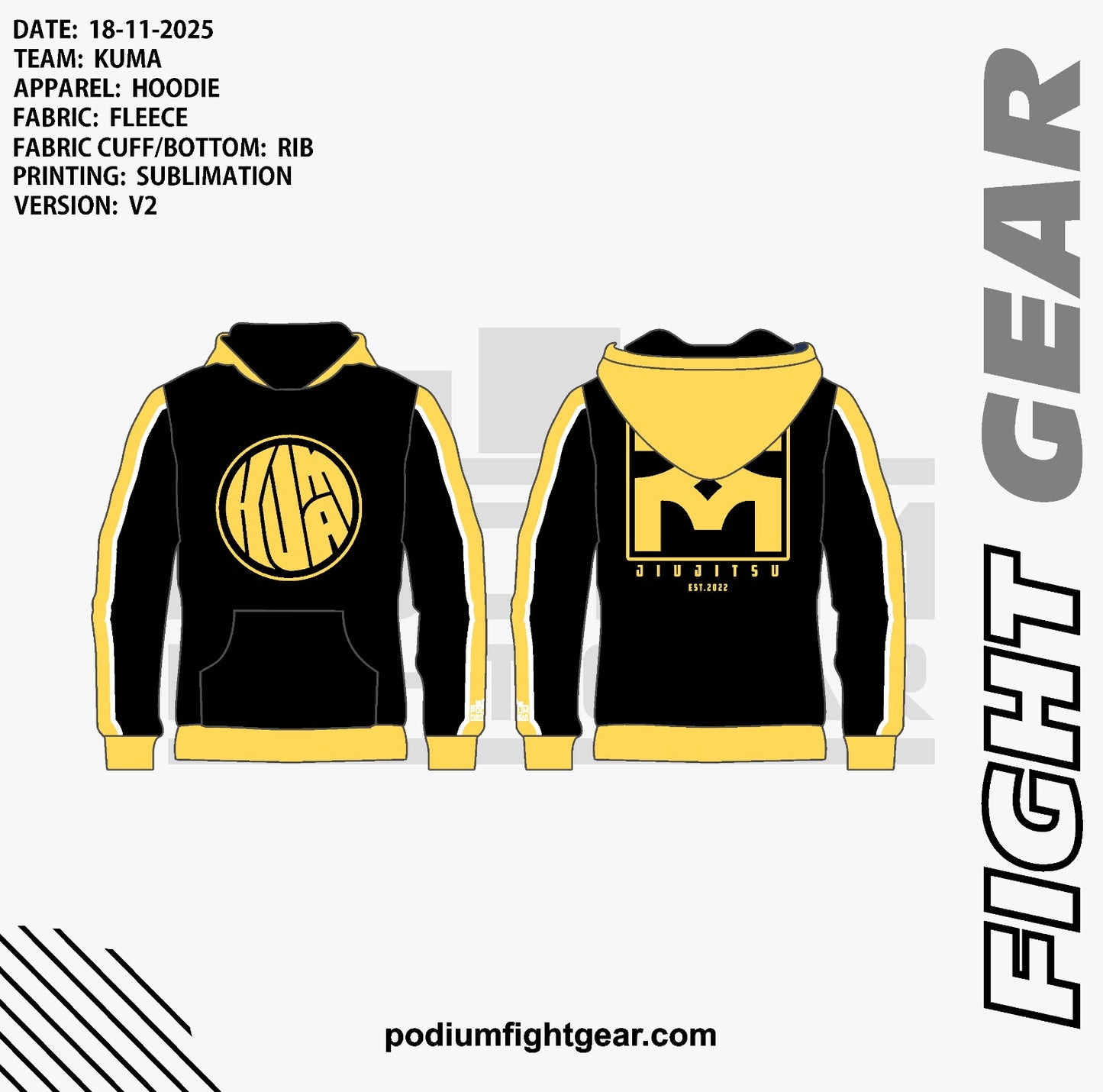 Hoodie - KUMA