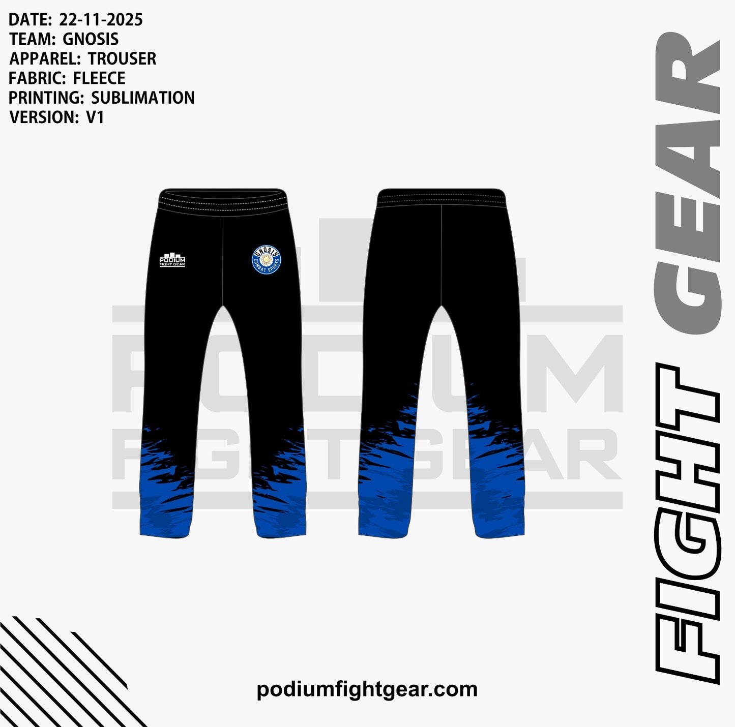 TRACK PANTS - RONIN