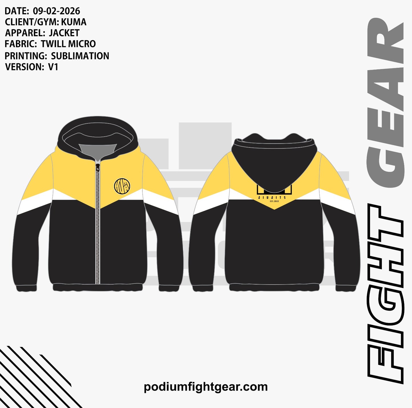 RETRO SHELL JACKET - KUMA