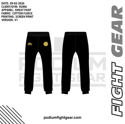 COTTON SWEAT PANTS - KUMA