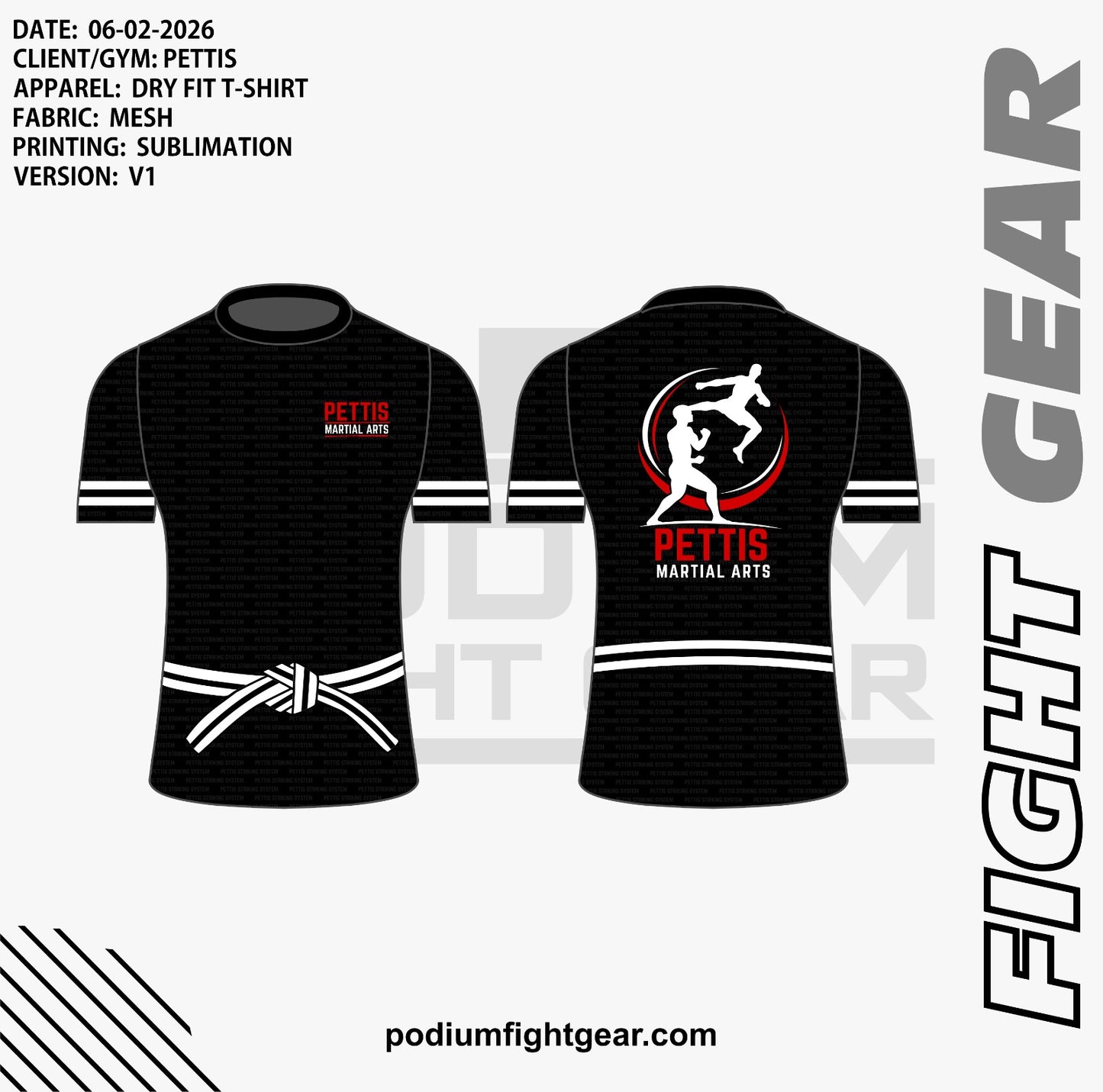 PETTIS RANK SHIRTS