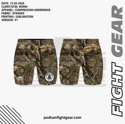 CAMO COMPRESSION UNDERWEAR - RONIN