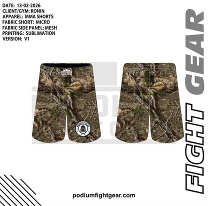 CAMO MMA SHORTS - RONIN