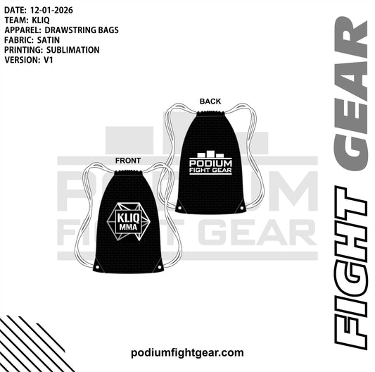 PODIUM DRAW STRING BAG - KLIQ