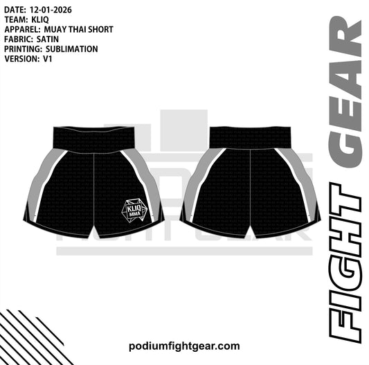 PODIUM MUAY THAI SHORTS - KLIQ