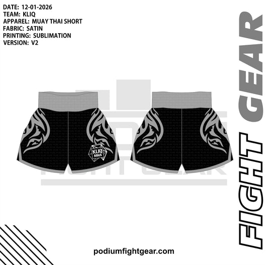 PODIUM MUAY THAI SHORTS - KLIQ