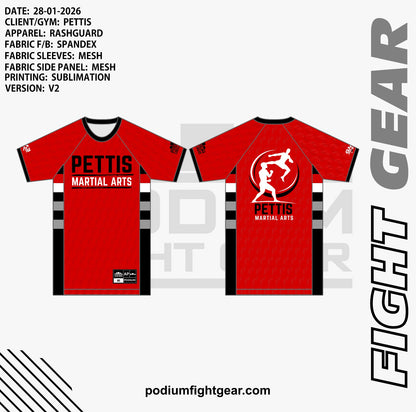 RASH GUARD - PETTIS MMA