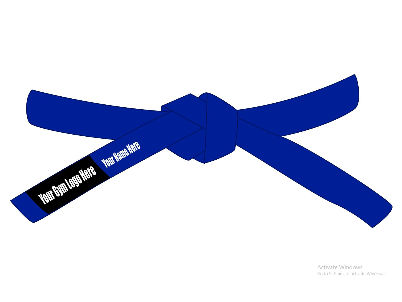 CUSTOM GYM BELT