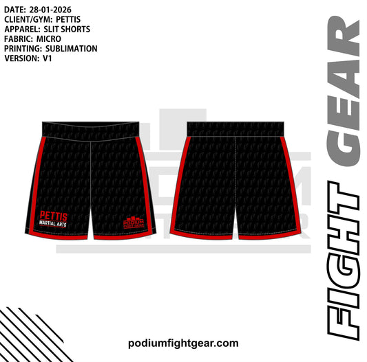 PODIUM GLADIATOR SHORTS - PETTIS MMA