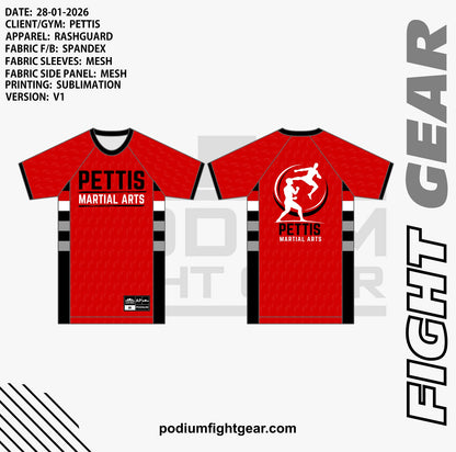 NOGI SHORTS RASHY SET - PETTIS MMA