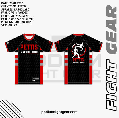 RASH GUARD - PETTIS MMA