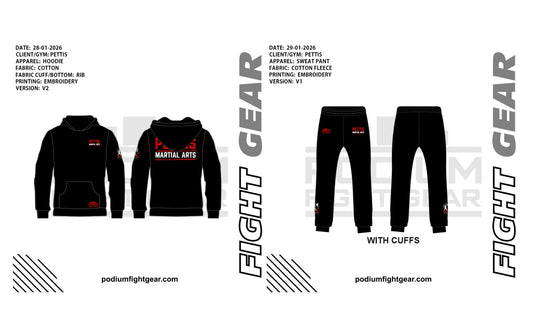 PODIUM HOODIE/SWEATS SET - PETTIS MMA
