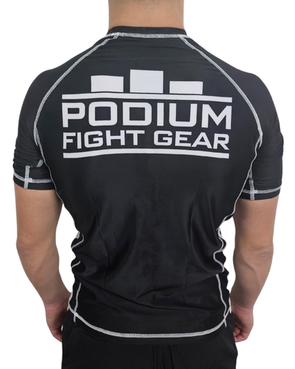 Podium Performance Rash Guards - Classic Black - SET