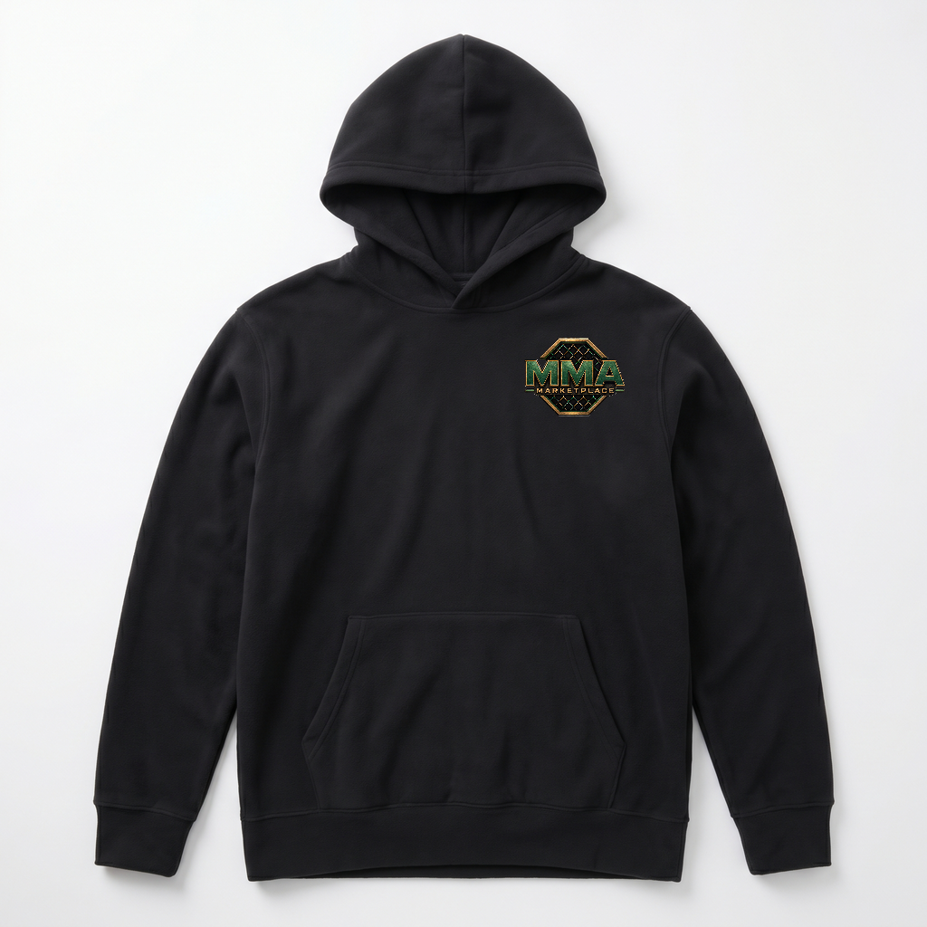 Black Belt Skull Hoodie