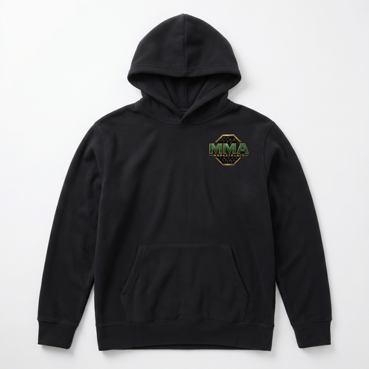 Black Belt Skull Hoodie